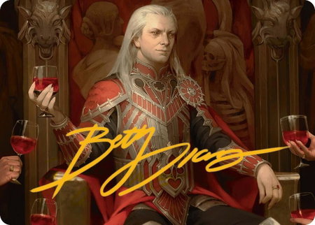 Edgar Markov Art Card (Gold-Stamped Signature) trading card from Art Series: Innistrad Remastered Edgar Markov Art Card (Gold-Stamped Signature) - Art Series: Innistrad Remastered Magic: The Gathering trading card