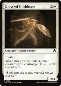 Drogskol Shieldmate - Innistrad Remastered (INR) #20 - Common Magic: The Gathering Trading Card