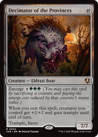 Decimator of the Provinces - Innistrad Remastered (INR) #2 - Rare Magic: The Gathering Trading Card