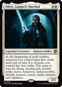 Odric, Lunarch Marshal - Innistrad Remastered (INR) #36 - Rare Magic: The Gathering Trading Card