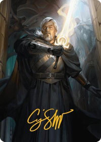 Odric, Lunarch Marshal Art Card (Gold-Stamped Signature) - Art Series: Innistrad Remastered (AAINR) #1 - Special Magic: The Gathering Trading Card