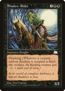 Shadow Rider - Weatherlight (WTH) #79 - Common Magic: The Gathering Trading Card