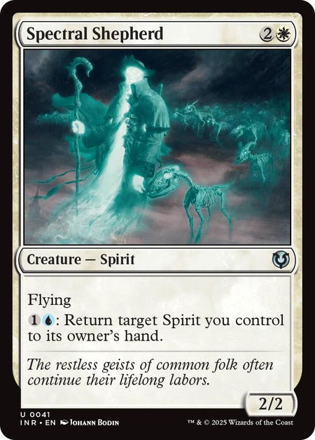 Spectral Shepherd - Innistrad Remastered Magic: The Gathering trading card