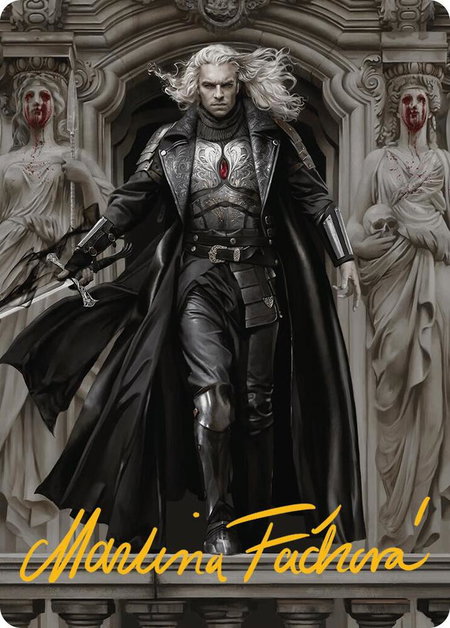 Sorin, Imperious Bloodlord Art Card (Gold-Stamped Signature) trading card from Art Series: Innistrad Remastered Sorin, Imperious Bloodlord Art Card (Gold-Stamped Signature) - Art Series: Innistrad Remastered Magic: The Gathering trading card
