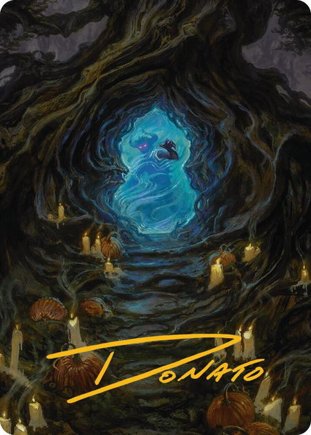 Conjurer's Closet Art Card (Gold-Stamped Signature) trading card from Art Series: Innistrad Remastered Conjurer's Closet Art Card (Gold-Stamped Signature) - Art Series: Innistrad Remastered Magic: The Gathering trading card