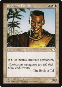 Southern Paladin - Weatherlight (WTH) #27 - Rare Magic: The Gathering Trading Card
