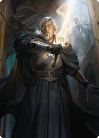 Odric, Lunarch Marshal Art Card - Art Series: Innistrad Remastered (AAINR) #1 - Special Magic: The Gathering Trading Card