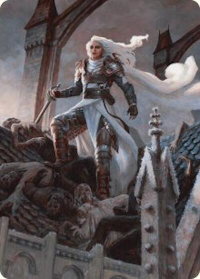 Thalia, Heretic Cathar Art Card - Art Series: Innistrad Remastered (AAINR) #2 - Special Magic: The Gathering Trading Card