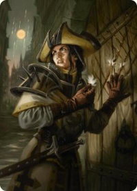 Thraben Inspector Art Card - Art Series: Innistrad Remastered (AAINR) #3 - Special Magic: The Gathering Trading Card