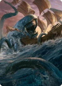 Hullbreaker Horror Art Card - Art Series: Innistrad Remastered (AAINR) #5 - Special Magic: The Gathering Trading Card