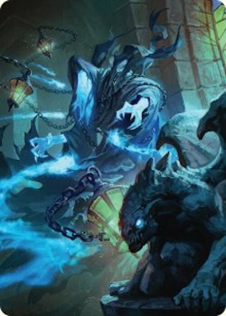 Mausoleum Wanderer Art Card - Art Series: Innistrad Remastered Magic: The Gathering trading card