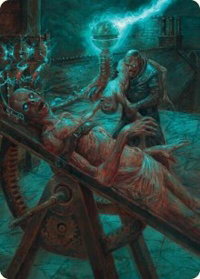 Rooftop Storm Art Card - Art Series: Innistrad Remastered (AAINR) #8 - Special Magic: The Gathering Trading Card