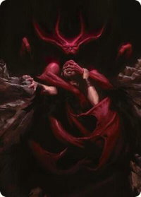 Infernal Grasp Art Card - Art Series: Innistrad Remastered (AAINR) #10 - Special Magic: The Gathering Trading Card
