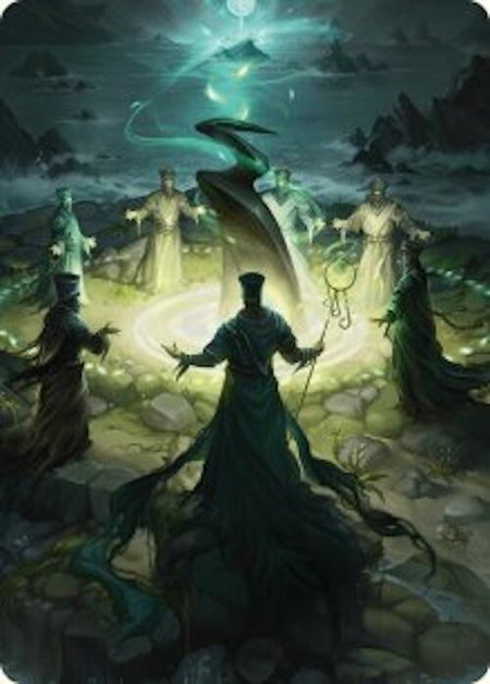 Cryptolith Rite Art Card trading card from Art Series: Innistrad Remastered Cryptolith Rite Art Card - Art Series: Innistrad Remastered Magic: The Gathering trading card