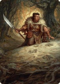 Tireless Tracker Art Card - Art Series: Innistrad Remastered (AAINR) #16 - Special Magic: The Gathering Trading Card