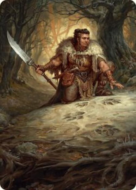 Tireless Tracker Art Card trading card from Art Series: Innistrad Remastered Tireless Tracker Art Card - Art Series: Innistrad Remastered Magic: The Gathering trading card