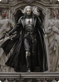 Sorin, Imperious Bloodlord Art Card - Art Series: Innistrad Remastered (AAINR) #18 - Special Magic: The Gathering Trading Card