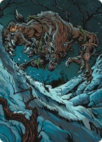 Ravager of the Fells Art Card - Art Series: Innistrad Remastered (AAINR) #21 - Special Magic: The Gathering Trading Card