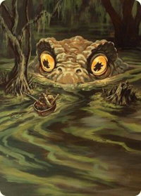 The Gitrog Monster Art Card - Art Series: Innistrad Remastered (AAINR) #25 - Special Magic: The Gathering Trading Card