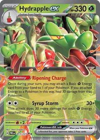 Hydrapple ex - SV: Prismatic Evolutions (PRE) #011/131 - Double Rare Pokémon Trading Card