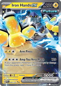 Iron Hands ex - 031/131 - SV: Prismatic Evolutions (PRE) #031/131 - Double Rare Pokémon Trading Card