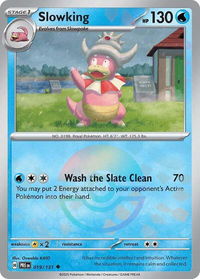 Slowking (Poke Ball Pattern) - SV: Prismatic Evolutions (PRE) #019/131 - Uncommon Pokémon Trading Card