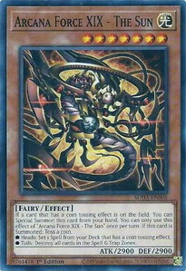 Arcana Force XIX - The Sun - Supreme Darkness (SUDA) #SUDA-EN005 - Common / Short Print YuGiOh Trading Card