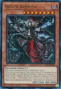 Queen Azamina - Supreme Darkness (SUDA) #SUDA-EN009 - Ultra Rare YuGiOh Trading Card