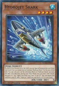 Hydrojet Shark - Supreme Darkness (SUDA) #SUDA-EN013 - Common / Short Print YuGiOh Trading Card