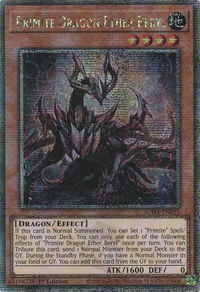 Primite Dragon Ether Beryl (Quarter Century Secret Rare) - Supreme Darkness (SUDA) #SUDA-EN015 - Quarter Century Secret Rare YuGiOh Trading Card