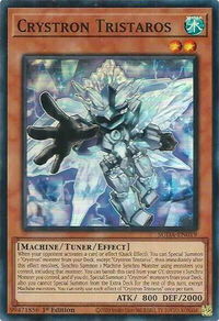 Crystron Tristaros - Supreme Darkness (SUDA) #SUDA-EN019 - Super Rare YuGiOh Trading Card