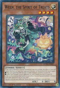 Ween, the Spirit of Treats - Supreme Darkness (SUDA) #SUDA-EN027 - Common / Short Print YuGiOh Trading Card