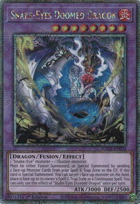 Snake-Eyes Doomed Dragon (Quarter Century Secret Rare) - Supreme Darkness (SUDA) #SUDA-EN035 - Quarter Century Secret Rare YuGiOh Trading Card