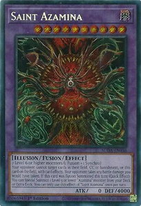 Saint Azamina - Supreme Darkness (SUDA) #SUDA-EN036 - Secret Rare YuGiOh Trading Card