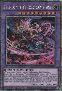 Fiendsmith's Rextremende (Quarter Century Secret Rare) - Supreme Darkness (SUDA) #SUDA-EN037 - Quarter Century Secret Rare YuGiOh Trading Card