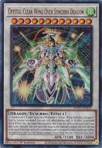 Crystal Clear Wing Over Synchro Dragon - Supreme Darkness (SUDA) #SUDA-EN039 - Ultra Rare YuGiOh Trading Card