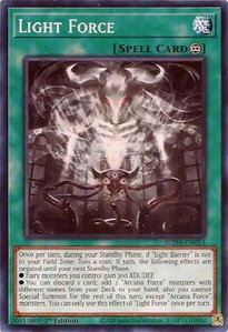 Light Force - Supreme Darkness (SUDA) #SUDA-EN053 - Common / Short Print YuGiOh Trading Card