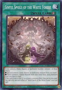 Sinful Spoils of the White Forest - Supreme Darkness (SUDA) #SUDA-EN055 - Common / Short Print YuGiOh Trading Card