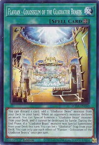 Flavian - Colosseum of the Gladiator Beasts - Supreme Darkness (SUDA) #SUDA-EN060 - Common / Short Print YuGiOh Trading Card