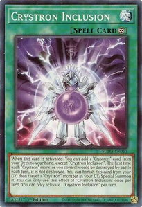 Crystron Inclusion - Supreme Darkness (SUDA) #SUDA-EN061 - Common / Short Print YuGiOh Trading Card