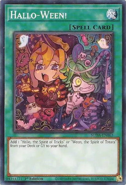 Hallo-Ween! trading card from Supreme Darkness Hallo-Ween! - Supreme Darkness YuGiOh trading card