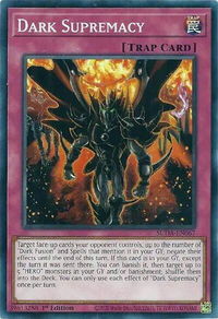Dark Supremacy - Supreme Darkness (SUDA) #SUDA-EN067 - Common / Short Print YuGiOh Trading Card