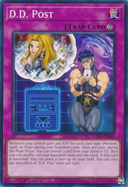 D.D. Post - Supreme Darkness YuGiOh trading card