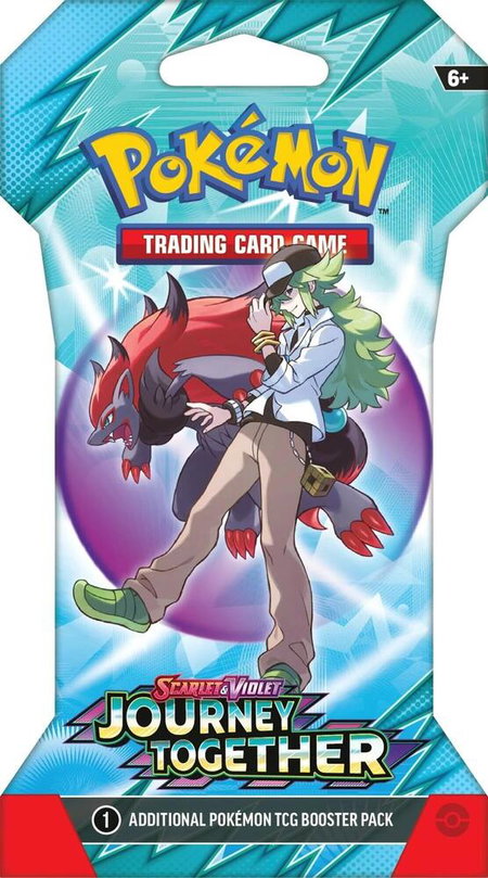 Journey Together Sleeved Booster Pack - SV09: Journey Together Pokémon trading card