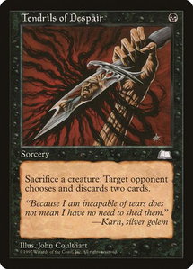Tendrils of Despair - Weatherlight (WTH) #83 - Common Magic: The Gathering Trading Card