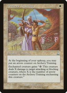 Archery Training - Urza's Destiny (UDS) #2 - Uncommon Magic: The Gathering Trading Card