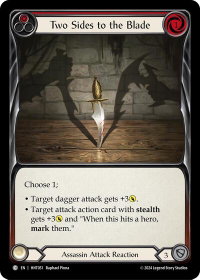 Two Sides to the Blade - The Hunted  #HNT051 - Common Flesh and Blood Trading Card