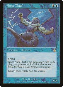 Aura Thief - Urza's Destiny (UDS) #26 - Rare Magic: The Gathering Trading Card