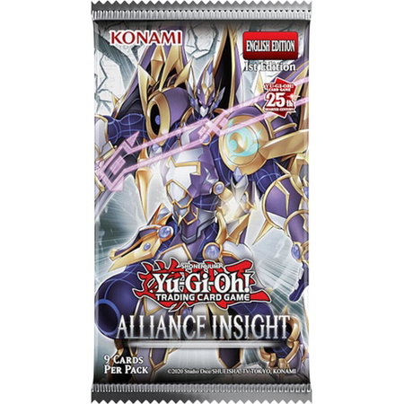 Alliance Insight Booster Pack [1st Edition] - Alliance Insight YuGiOh trading card
