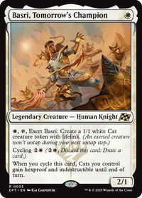 Basri, Tomorrow's Champion - Aetherdrift (DFT) #3 - Rare Magic: The Gathering Trading Card